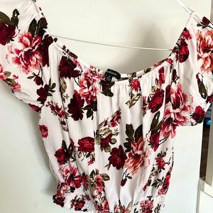 Ambiance | Flower Crop Top